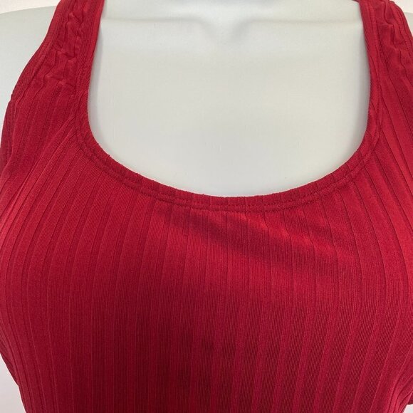 Cranberry One Piece Bathing Suit - Picture 8 of 12